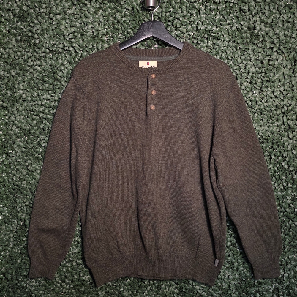 Men's Olive Green Sweater